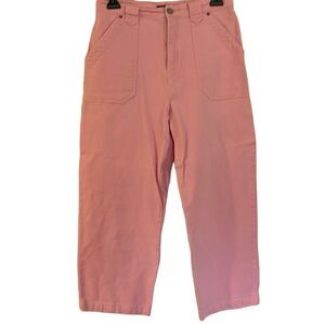For Joseph vintage pink high rise carpenter utility pant size 6